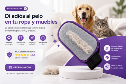 Guantes Mágicos Atrapa Pelos
